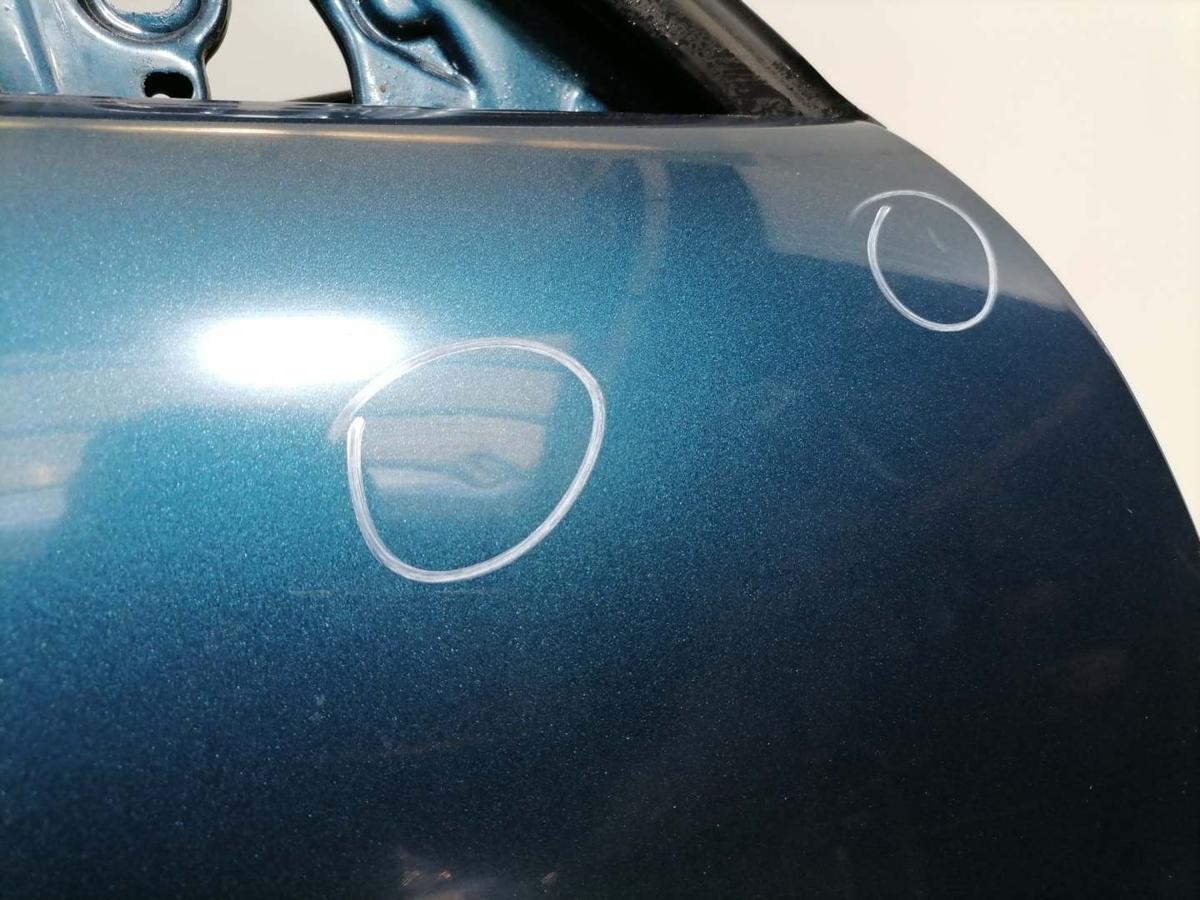 Seat Ibiza 6L original T&uuml;r rechts LS5Y Azur Mar Metallic 3-T&uuml;rer Bj.2007